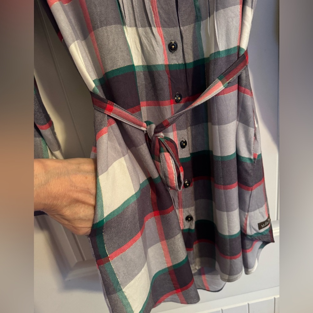 Matilda Jane Plaid Button-Up dress - Picture 4 of 6